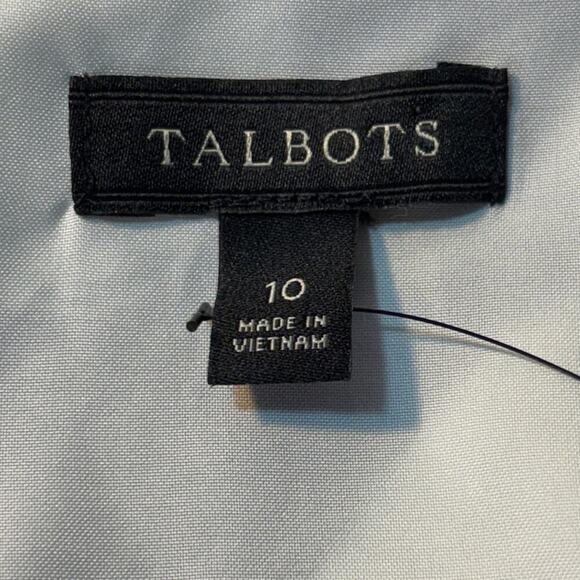 NWOT Talbots Primrose Sleeveless Floral V-Neck Top‎ Size 10 - Picture 6 of 7